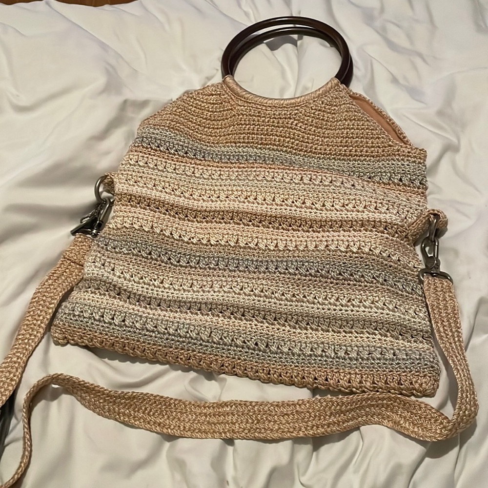 The Sak crochet tote